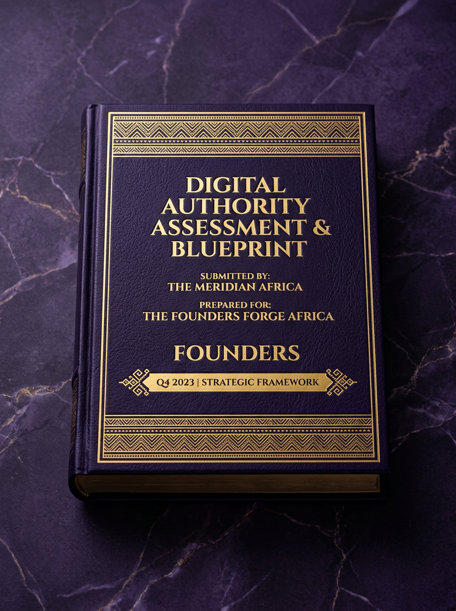 Digital Authority Assessment and Blueprint report mockup